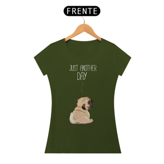 Nome do produto Baby Look Pug Just Another Day