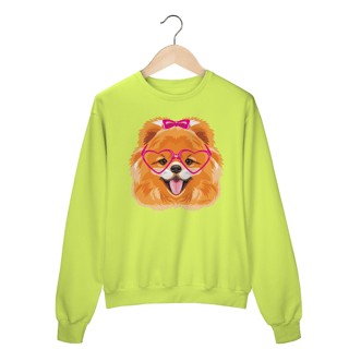 Nome do produto Moletom Blusão Spitz Alemão - Lulu da Pomerânia Fêmea