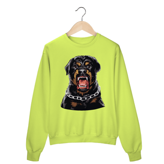 Nome do produto Moletom Blusão Rottweiler com Cara de Bravo