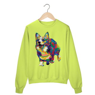 Nome do produto Moletom Blusão Welsh Corgi Pop Art