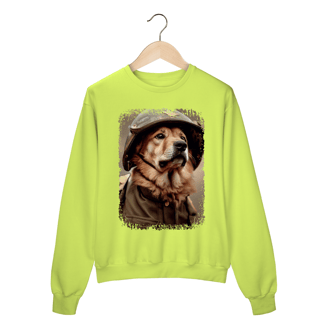 Nome do produto Moletom Blusão Cachorro Militar