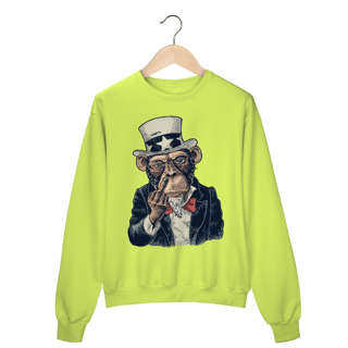 Nome do produto Moletom Blusão Macaco - Modelo 6