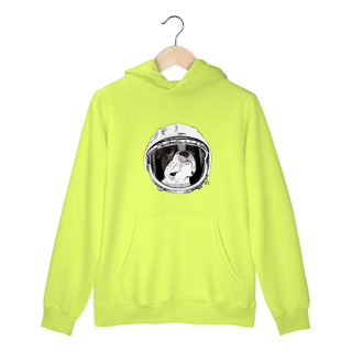 Nome do produto Moletom Canguru Boston Terrier Astronauta
