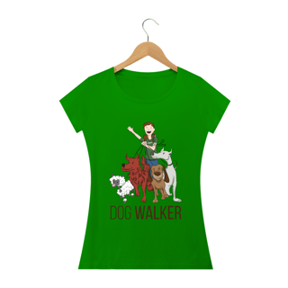 Nome do produto Baby Look Dog Walker - Passeadora de Cães