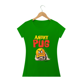 Nome do produto Baby Look Angry Pug