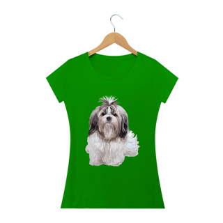 Nome do produto Baby Look Shih Tzu Realista