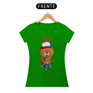 Nome do produto Baby Look Stranger Dogs
