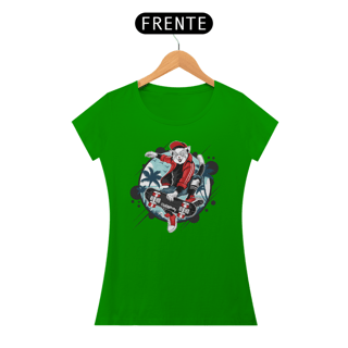 Nome do produto Baby Look Gato Skatista