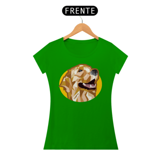 Nome do produto Baby Look Golden Retriever Mosaico Guth Dog