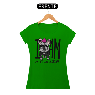 Nome do produto Baby Look I Am a Rocker