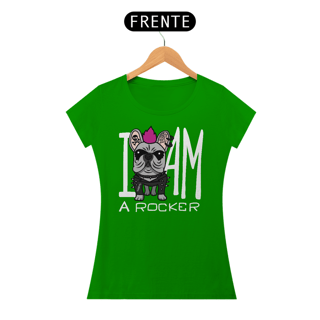 Nome do produto Baby Look I Am a Rocker