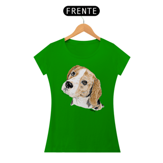 Nome do produto Baby Look Beagle Pintura Digital