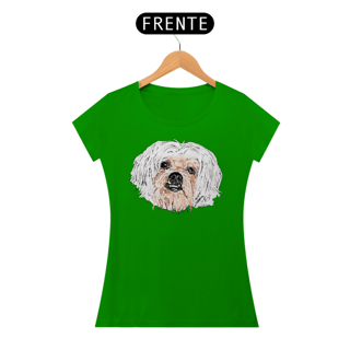 Nome do produto Baby Look Lhasa Apso Pintura Digital