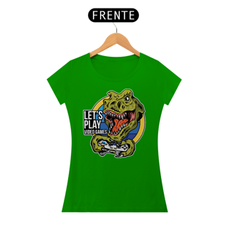Nome do produto Baby Look Dinossauro - Modelo 4