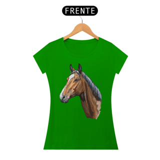 Nome do produto Baby Look Cavalo - Modelo 3
