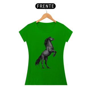 Nome do produto Baby Look Cavalo - Modelo 4