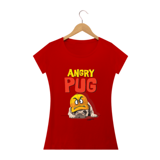 Nome do produto Baby Look Angry Pug