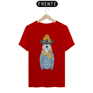 Nome do produto Camiseta Schnauzer Cachorro Marinheiro