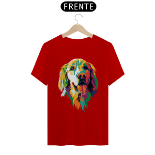 Nome do produto Camiseta Golden Retriever Ilustração Cores