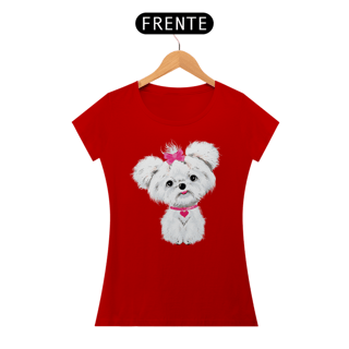 Nome do produto Baby Look Maltês de Lacinho