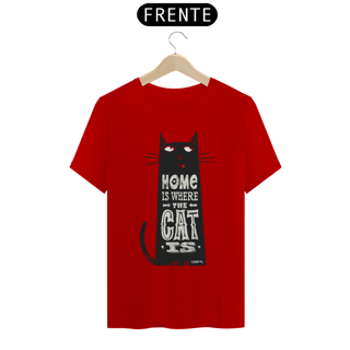 Nome do produto Camiseta Home Is Where The Cat Is
