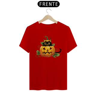 Nome do produto Camiseta Gato Preto Halloween