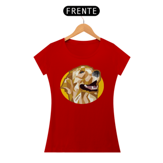 Nome do produto Baby Look Golden Retriever Mosaico Guth Dog
