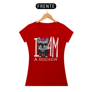 Nome do produto Baby Look I Am a Rocker