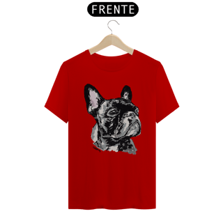 Nome do produto Camiseta Bulldog Francês Pintura Digital