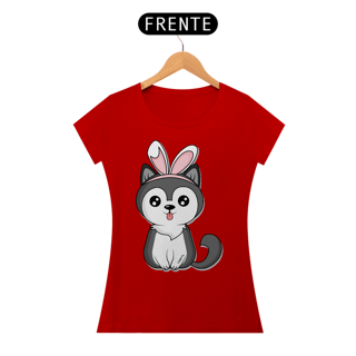 Nome do produto Baby Look Cachorro Páscoa