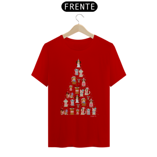 Nome do produto Camiseta Cachorro Árvore de Natal