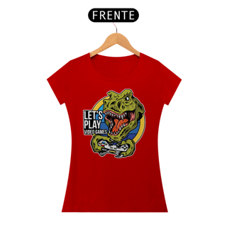 Nome do produto Baby Look Dinossauro - Modelo 4