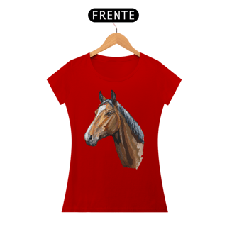 Nome do produto Baby Look Cavalo - Modelo 3