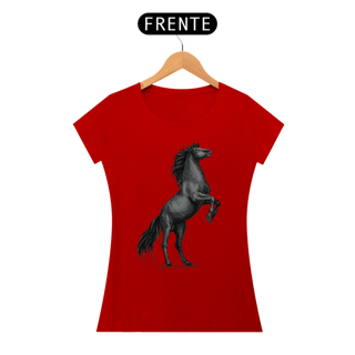 Nome do produto Baby Look Cavalo - Modelo 4