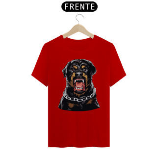 Nome do produto Camiseta Rottweiler com Cara de Bravo