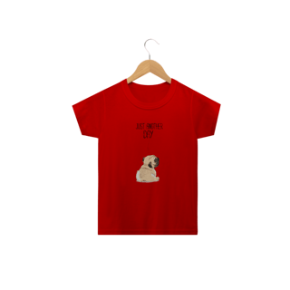 Nome do produto Camiseta Infantil Pug Just Another Day
