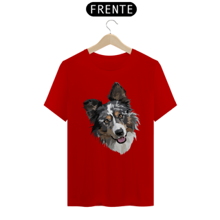 Nome do produto Camiseta Border Collie Realista
