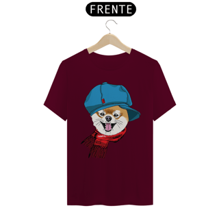 Nome do produto Camiseta Spitz Alemão de Boina e Cachecol