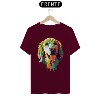 Nome do produto Camiseta Golden Retriever Ilustração Cores