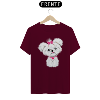 Nome do produto Camiseta Maltês de Lacinho