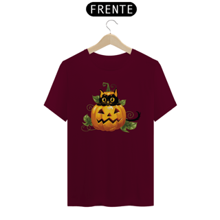 Nome do produto Camiseta Gato Preto Halloween