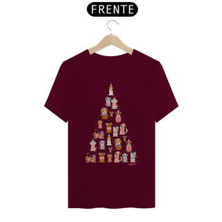 Nome do produto Camiseta Cachorro Árvore de Natal