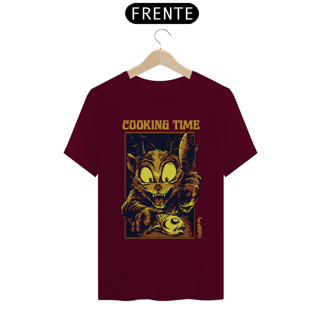 Nome do produto Camiseta Gato Cooking Time