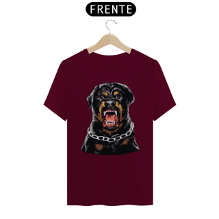 Nome do produto Camiseta Rottweiler com Cara de Bravo
