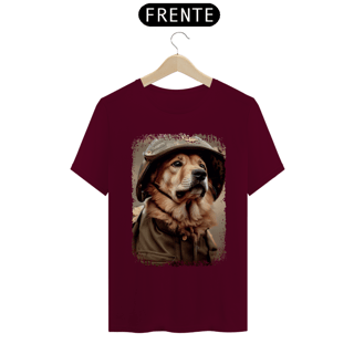Nome do produto Camiseta Cachorro Militar