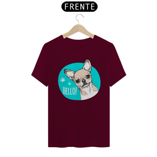 Nome do produto Camiseta Chihuahua Hello