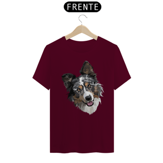 Nome do produto Camiseta Border Collie Realista