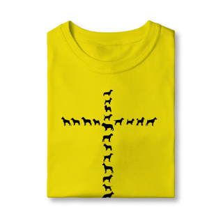 Nome do produto Camiseta Infantil Cachorro Cruz - Amizade Fiel