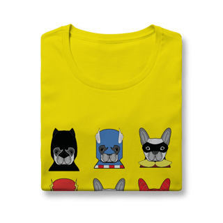 Nome do produto Baby Look Cachorros Super-Heróis