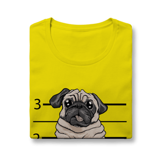 Nome do produto Baby Look Pug Bad Dog